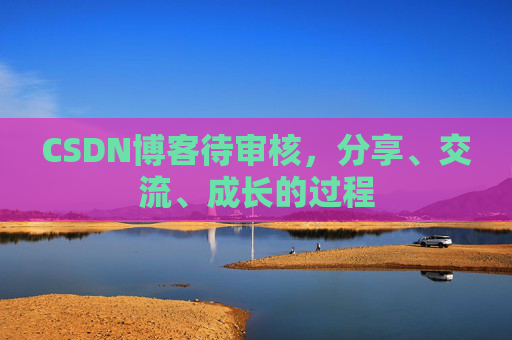 CSDN博客待审核，分享、交流、成长的过程